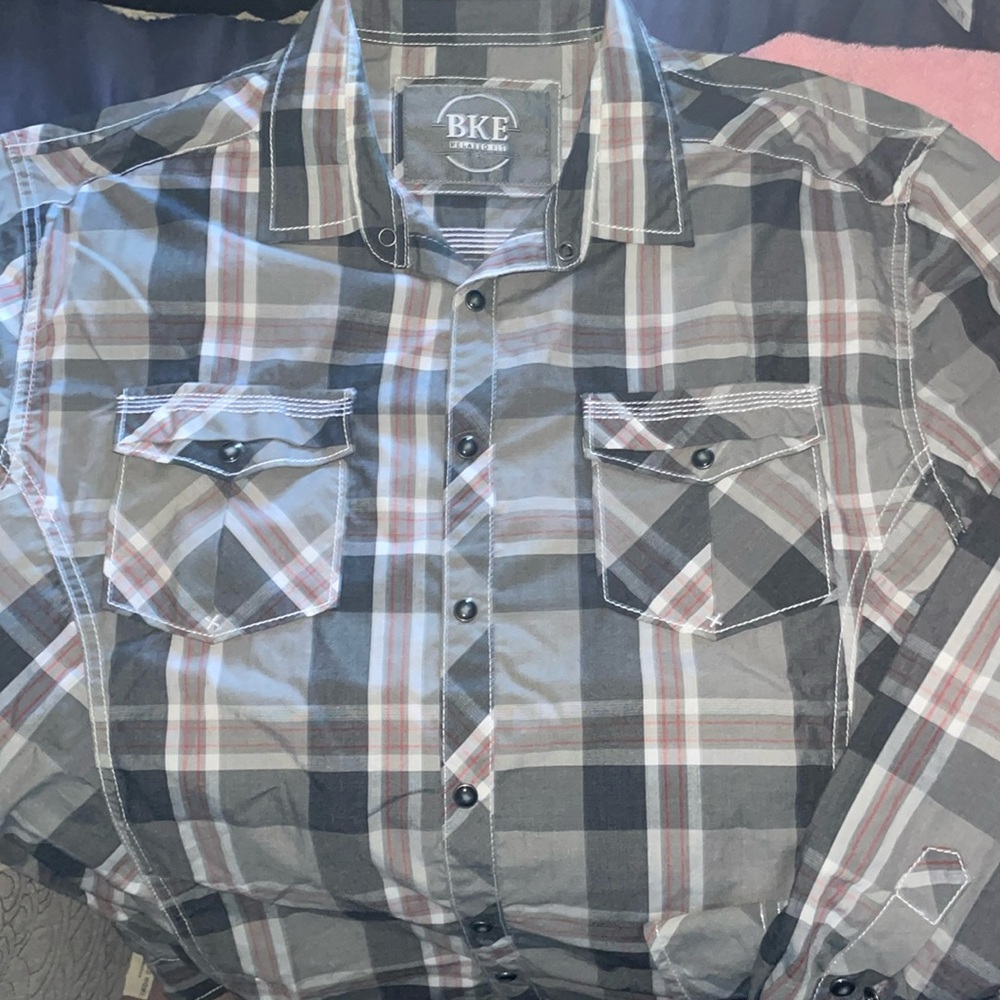 BKE RELAXED FIT LS SHIRT